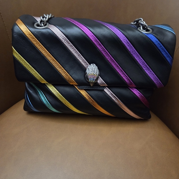 Kurt Geiger London Rainbow Leather Shoulder Bag From NORDSTROM RACK - Picture 5 of 5